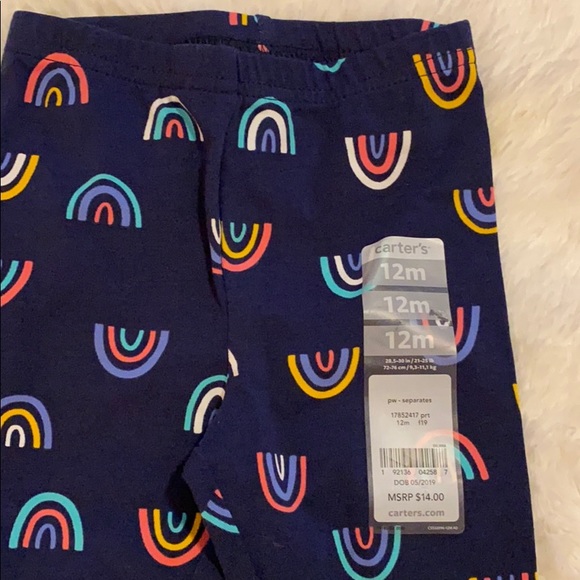 Carter’s printed Rainbow leggings - Picture 2 of 4